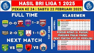 Hasil Liga 1 2025 - Persib vs Madura United - Klasemen Liga 1 2024 Terbaru Hari Ini - Liga 1