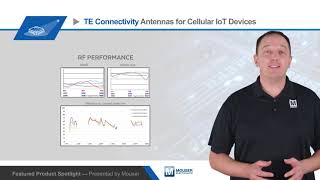 TE Connectivity Antennas for 5G, NB-IoT, \u0026 LTE-M — Featured Product Spotlight | Mouser Electronics