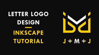 Bold Letter Logo Design Process - Inkscape Tutorial By Royal Logos