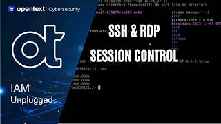SSH & RDP Session Control using OpenText Privileged Access Manager
