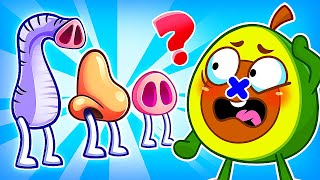 Where Is My Nose Song 😢👃 Face Puzzle Song 🤩|| Kids Songs by VocaVoca Friends 🥑