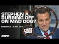 Mad Dog's 'sittin' in Stephen A.'s seat & it's already rubbin' off on him!' - Swagu 🗣️ | First Take