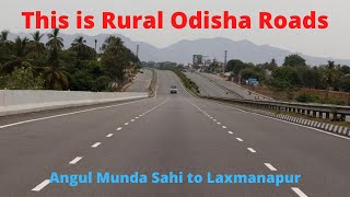 Angul Antulia Gadgada Waterfall road | Village Road of Rural Odisha