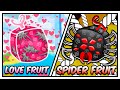 Trying The NEW Love and Spider Fruit And It Was... (Roblox Bloxfruit)