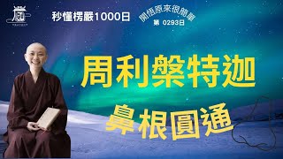 【秒懂楞嚴 #293日】二十五圓通 周利槃特迦鼻根圓通 (周利槃特迦…斯為第一。)見輝法師