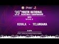 M36 | KERALA VS TELANGANA | BOYS | 39TH YOUTH NATIONAL BASKETBALL CHAMPIONSHIP | KOLKATA