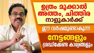 ഉത്രം മുക്കാൽ ,അത്തം,ചിത്തിര ഈ വർഷമുണ്ടാകുന്ന നേട്ടങ്ങൾ | Kavalayoor R.Sudarsanan |Astrological Life