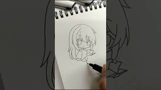 Oshinoko characters chibi drawing outlining #drawing #oshinoko #cute #chibi #aihoshino #ruby #akane