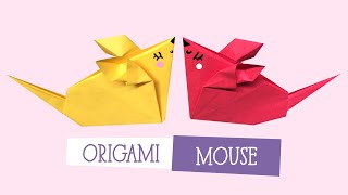 🐭 Cách Gấp CON CHUỘT Đơn Giản Nhất /【Origami Mouse】