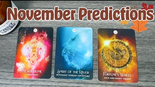 November 2024 Predictions ✨ Tarot Pick A Card Reading