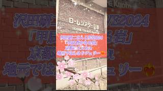 【沢田研二さんライブ】In京都🎸桜も踏ん張り、華やか京都🌸ジュリーはんなり🔥末永くやります🥰足腰鍛えて、元気でねと🥹詳しくは説明欄へ✏️