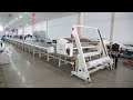 How to lay & cut tent fabric by Richpeace automatic spreading machine with automatic fabric loader