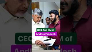 నా కల నిజమైంది | Meeting the CEO and CM of Andhra Pradesh #chandrababu #floods #dream