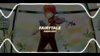 Fairytale audio edit | Fairytale edit audio slowed (two versions) | Alexander Rybak - Fairytale