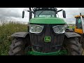 2017 john deere 6215r 6.8 litre 6 cyl diesel tractor 215 255 hp at blaston show 2024