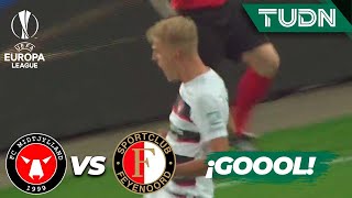 ¡ULTRA GOLAZO! Isaksen la prende | Midtjylland 1-2 Feyenoord | UEFA Europa League 22/23-J3
