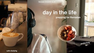 Ramadan diaries ep_01 : the day before Ramadan vlog 🌙 📿#ramadan #ramadanvlog #ramadan2025 #muslimah