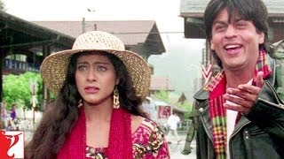 Raj Ashamed | Comedy Scene | Dilwale Dulhania Le Jayenge | Shah Rukh Khan | Kajol | DDLJ