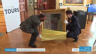 Tours : un tableau de Claude Monet mis aux enchères au musée des beaux art