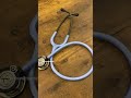 @LydiaMartinMedic unboxing her new Littmann Classic III Stethoscope