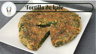 Receta de Tortilla de kale | Fácil y saludable | La tortilla más sana