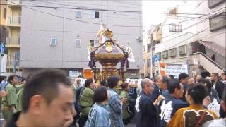 20150515　西浅草八幡神社大祭　本社大神輿