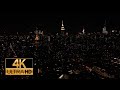 4K New York City by Night | Relaxing Jazz Music