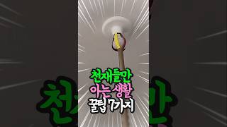 천재들만 아는 생활 정보 꿀팁