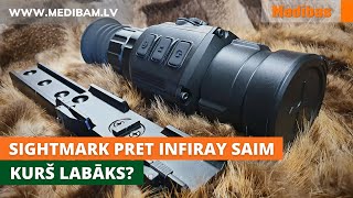 SightMark pret InfiRay Saim. Kurš labāks?