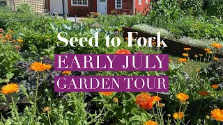 Early July 2022 Garden Tour