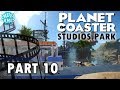 Planet Coaster Studios Pack DLC / Studio Park Build Part 10: Backlot Tour Ride Final Scene and Fixes