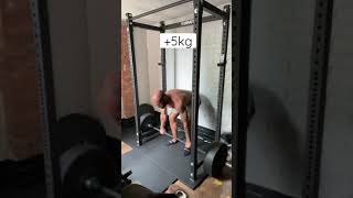 StrongLifts 5x5 | Day 4 | Barbell Row 65KG (+5kg)