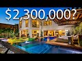 Inside A LUXURY Modern Tropical Los Angeles Mansion | Mansion Tour