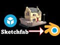 Import Sketchfab 3D models into Blender 4.0 (free plugin)
