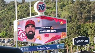 Angels starting lineup