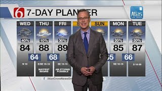 Wednesday Mid Morning Forecast With Alan Crone