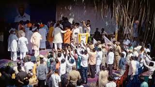 Karnataka cm basvraj bommai visit in shirahatti fakireshwar Mata and bs yadiurappa #symbol of unity