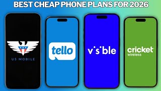 Best Cheap Phone Plans for 2026