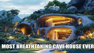 Would You Like To Live Here The Most Beautiful Cave House With A Lush Garden