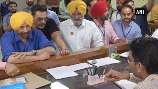 Sunny Deol files nomination from Punjab's Gurdaspur