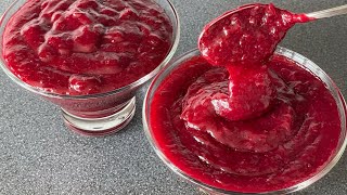 🍒ВИШНЕВОЕ КУЛИ🍒 НАЧИНКА для торта ⭐️ Яркий вишневый вкус и рубиновый цвет❤️