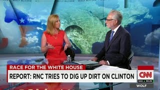 Report: RNC tries to dig up dirt on Clinton
