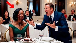 Husband Throws Cake at Black Wife for Not Paying the Bill, But Her Next Move Shocked Everyone