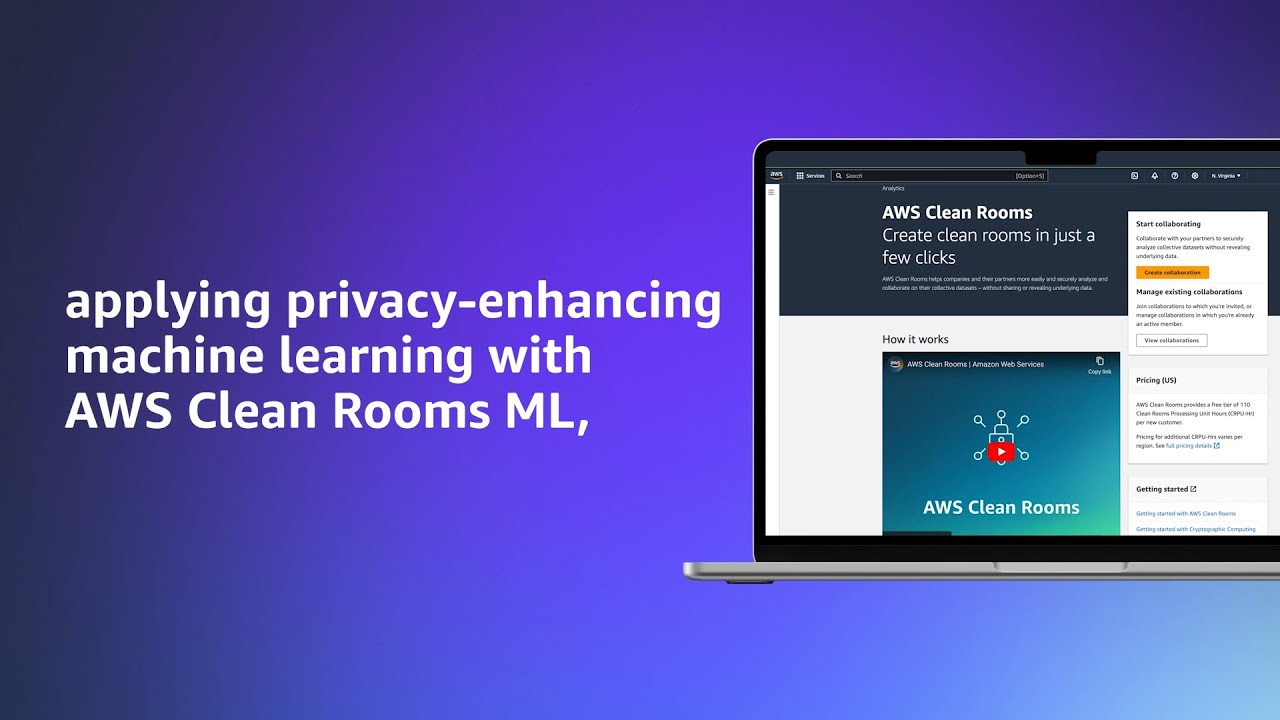 Introducing AWS Clean Rooms ML | Amazon Web Services - YouTube
