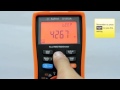 Handheld Digital Multimeters, Setting Up a U1270A