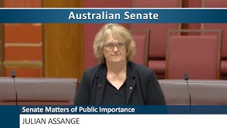 Senate Matters of Public Importance - Julian Assange