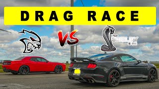 2022 Ford Shelby GT500 vs Dodge Challenger Hellcat, there is only one winner. Dr