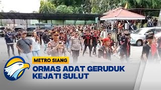 Ratusan Ormas Adat Geruduk Kejati Sulut  [Metro Siang]