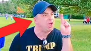 Trumper LOSES IT After Getting Hit With Reality Check