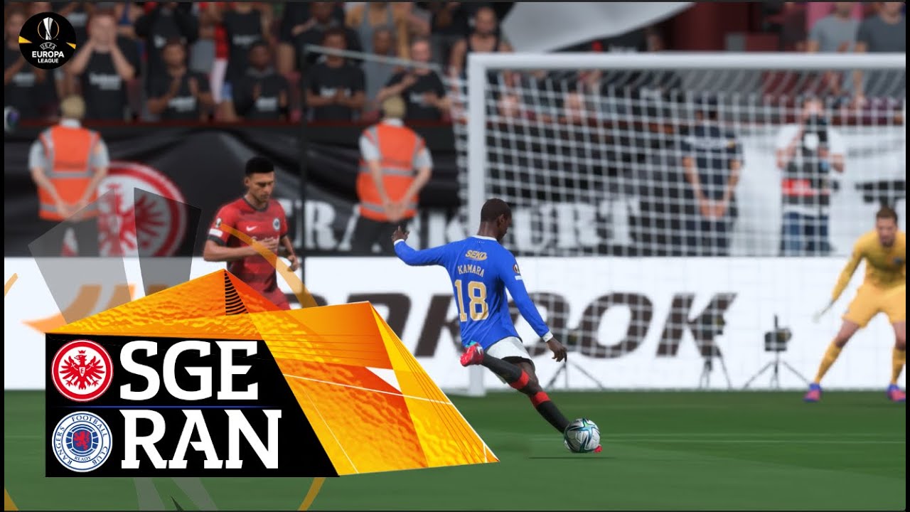 Eintracht Frankfurt Vs Rangers | UEFA Europa League 2021-2022 Final ...